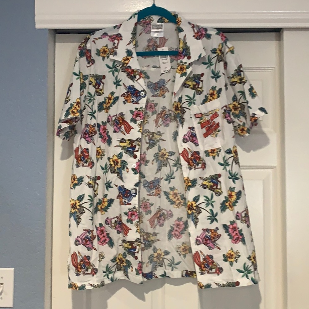 Marvel hawaiian shirt